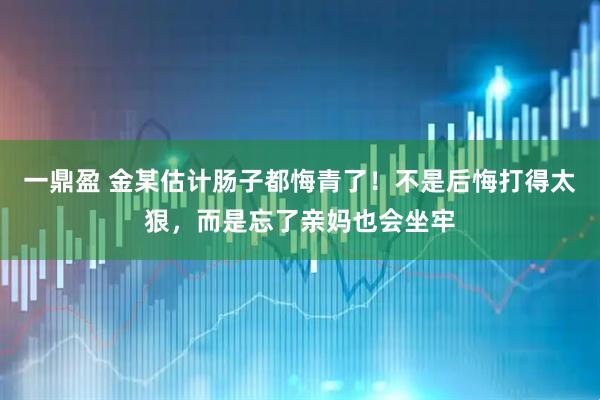 一鼎盈 金某估计肠子都悔青了！不是后悔打得太狠，而是忘了亲妈也会坐牢