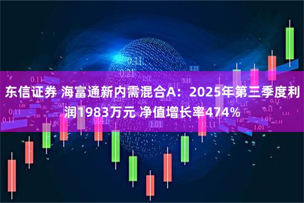 东信证券 海富通新内需混合A：2025年第三季度利润1983万元 净值增长率474%